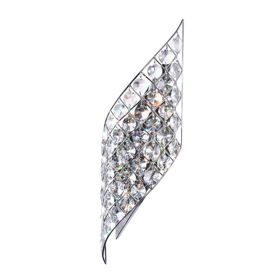 Chique 4 Light Chrome Wall Sconce by CWI