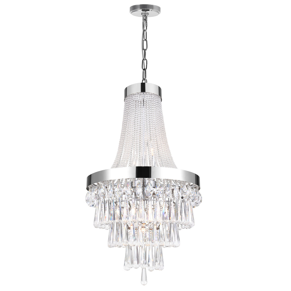 Vast 7 Light Chandelier With Chrome Finish