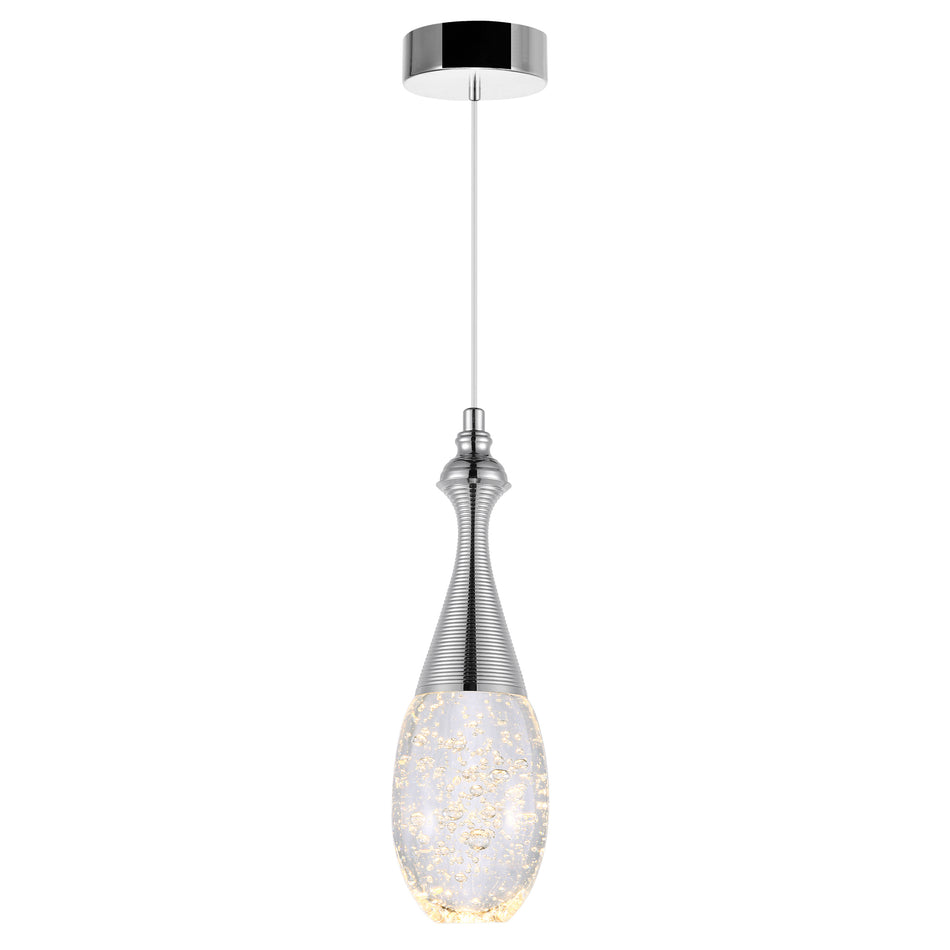 Dior LED Down Mini Pendant With Chrome Finish
