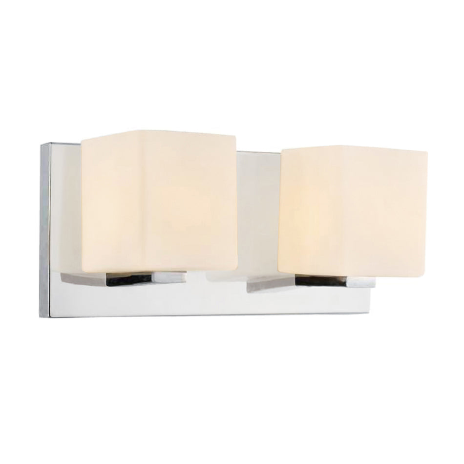 Cristini 2 Light Satin Nickel Vanity Light