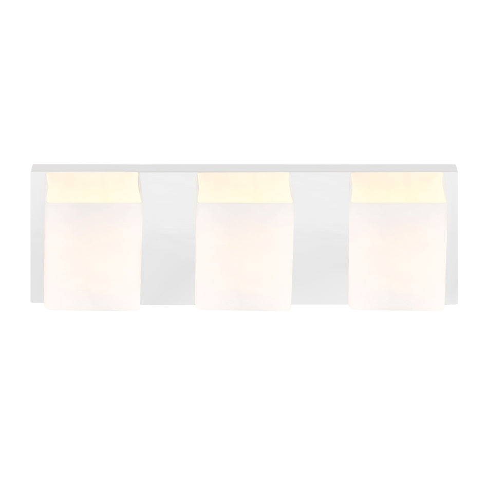 Cristini 3 Light Satin Nickel Vanity Light by CWI