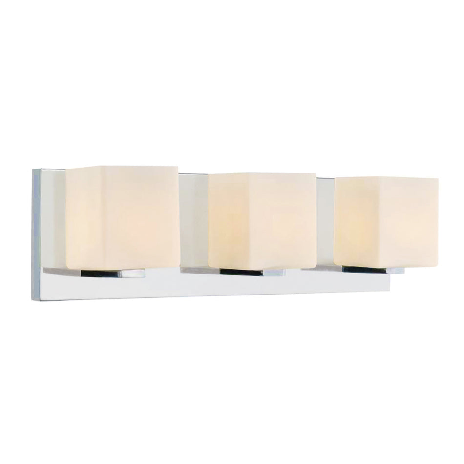 Cristini 3 Light Satin Nickel Vanity Light