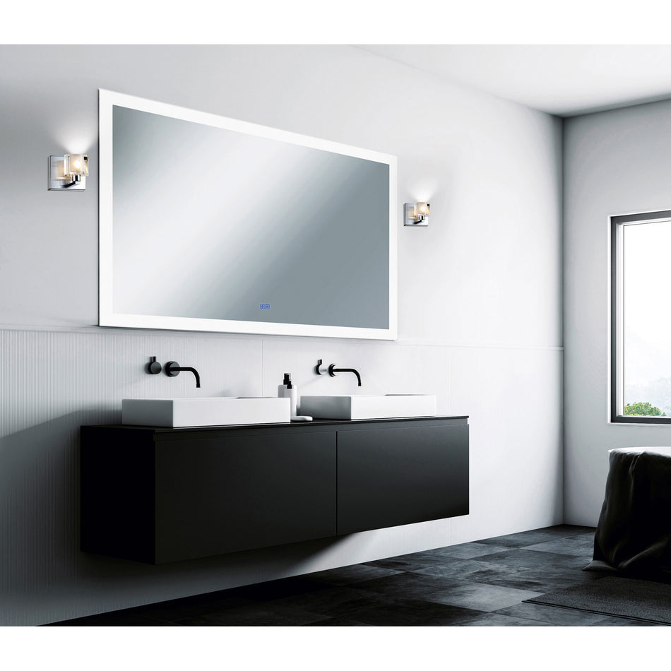 Tina 1 Light Chrome Wall Sconce by CWI