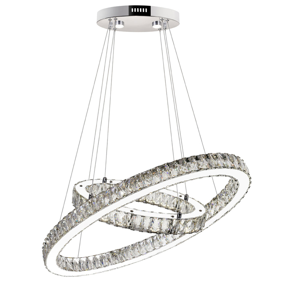 Florence LED Chandelier With Chrome Finish