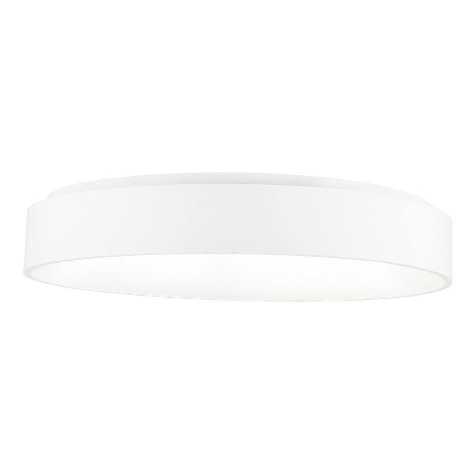 Arenal Integrated LED 24in White Flush Mount