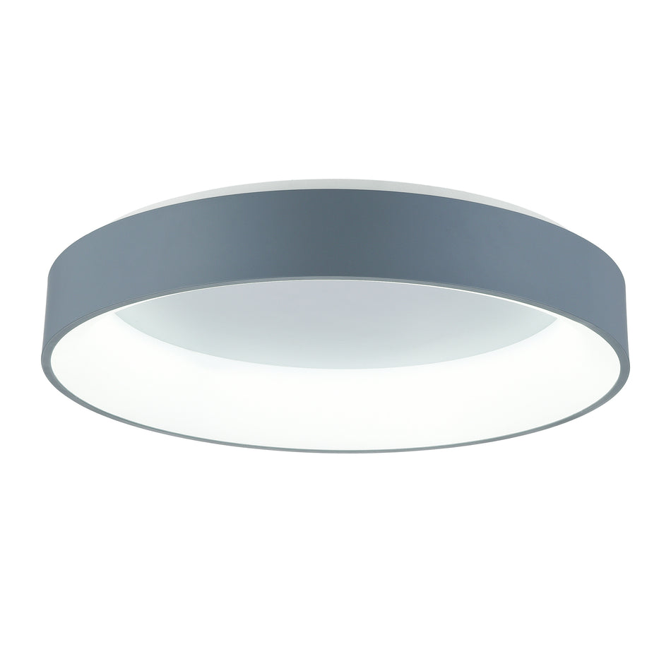 Arenal Integrated LED 24in Gray Flush Mount