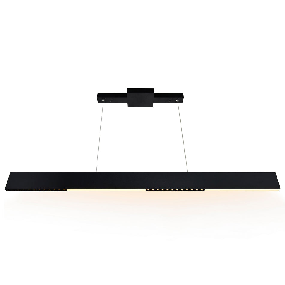 Bellagio Integrated LED 42in Black Chandelier