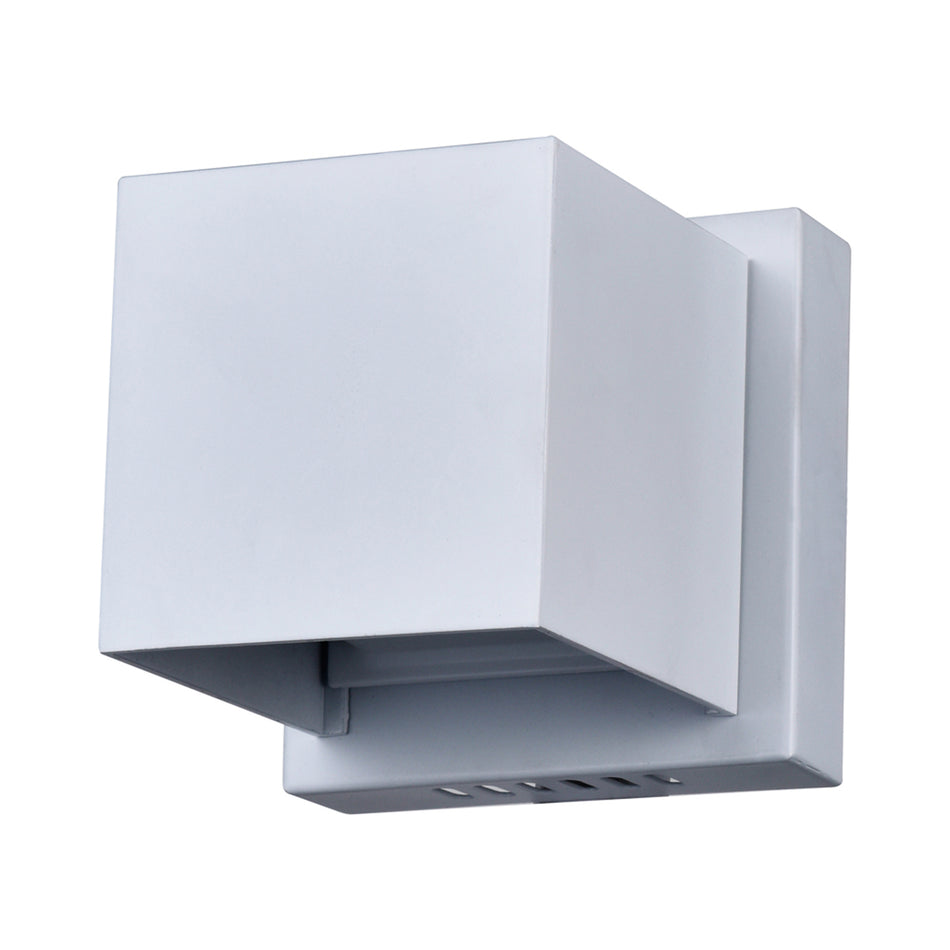 Lilliana Integrated LED Sqaure White Wall Sconce