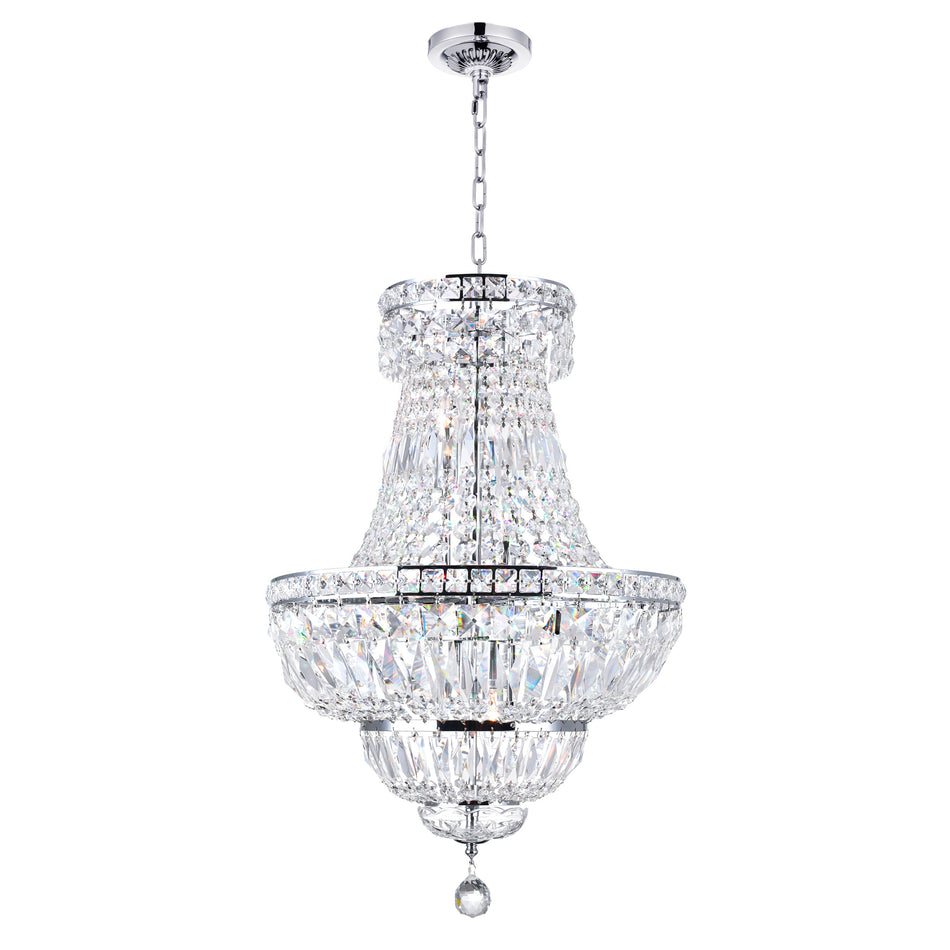 Stefania 8 Light Chrome Chandelier
