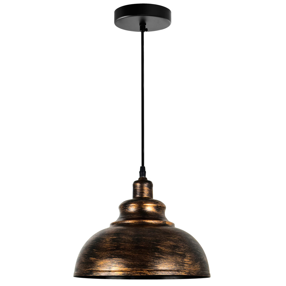 Vogel 1 Light Antique Copper Mini Pendant