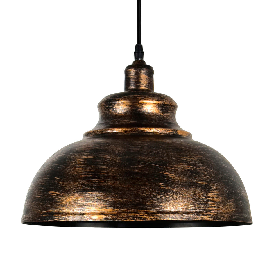 Vogel 1 Light Antique Copper Pendant by CWI
