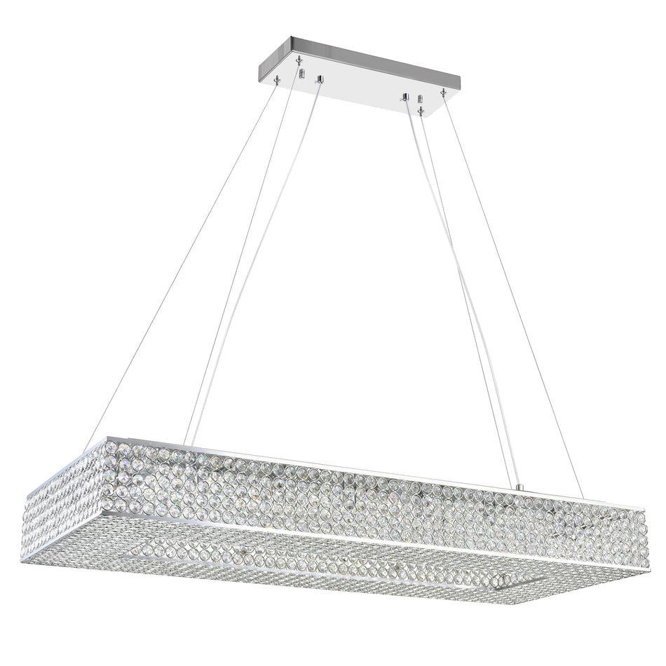 Dannie 16 Light Chandelier With Chrome Finish
