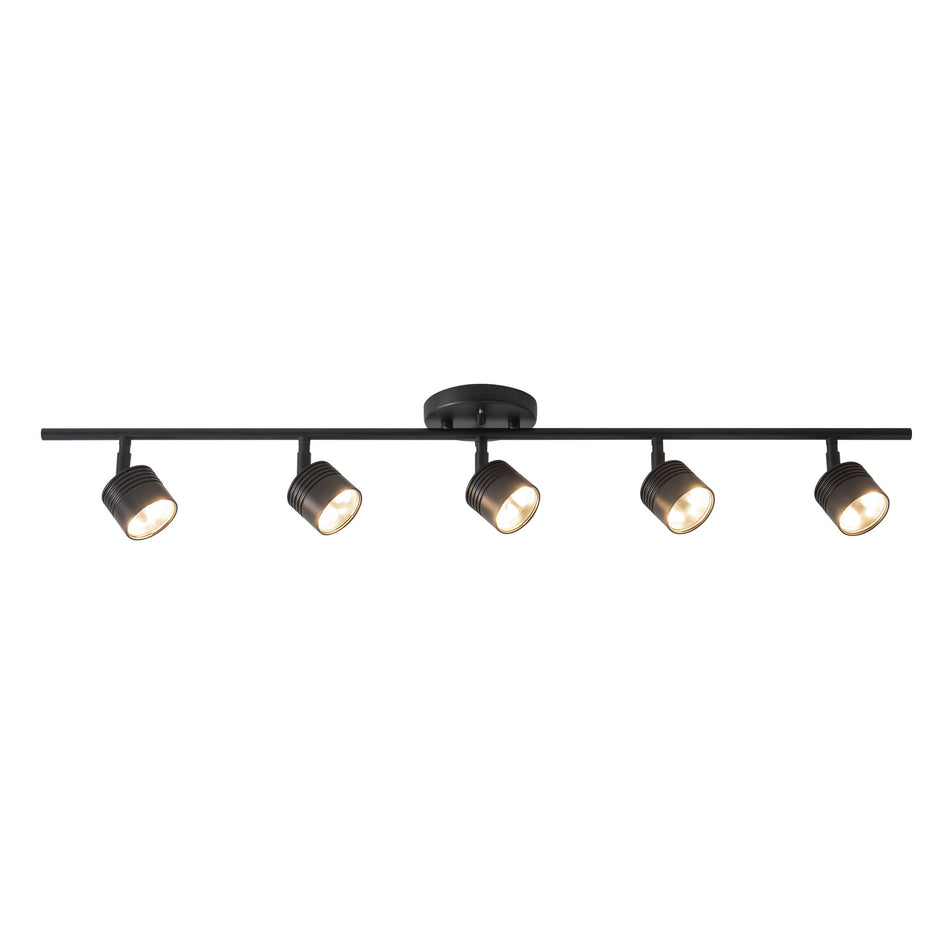 Denson 36-in Black dimmable LED adjustable Spotlight Track Light