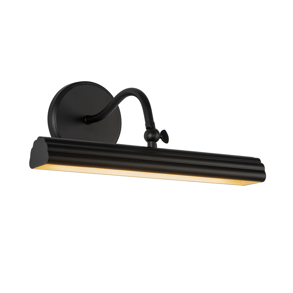 Dottie 14-in Black dimmable LED Picture Light