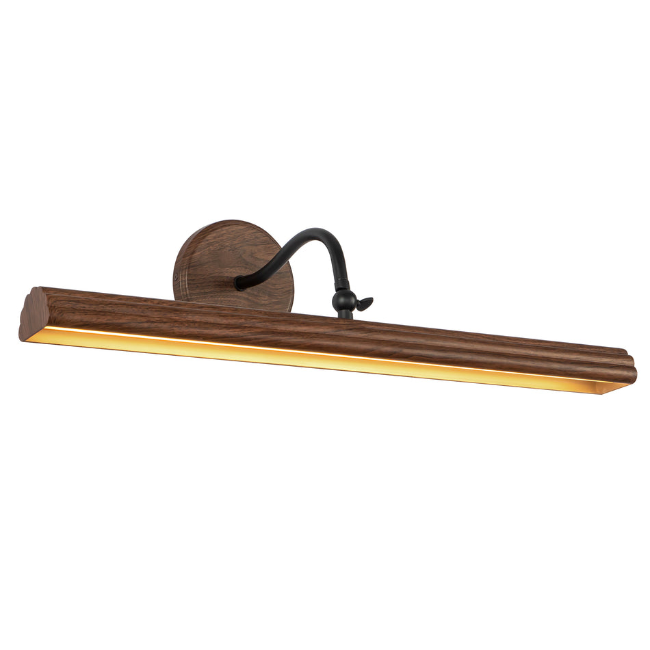 Dottie 24-in Brown dimmable LED Picture Light