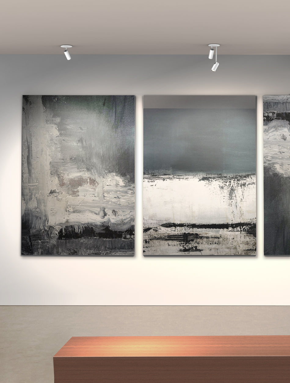 Downey 2-in White LED Semi Flush Mount by KUZCO