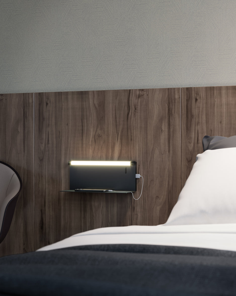 Dresden 12-in Black LED Wall Sconce by KUZCO