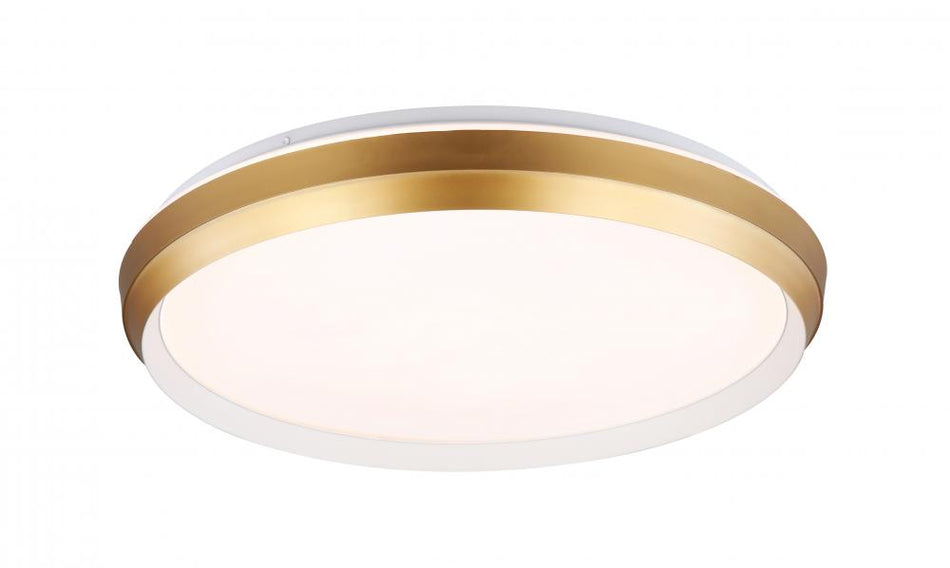 LABRADOR 18.5" LED FLUSH MOUNT, 3CCT WITH PADDLE SWITCH