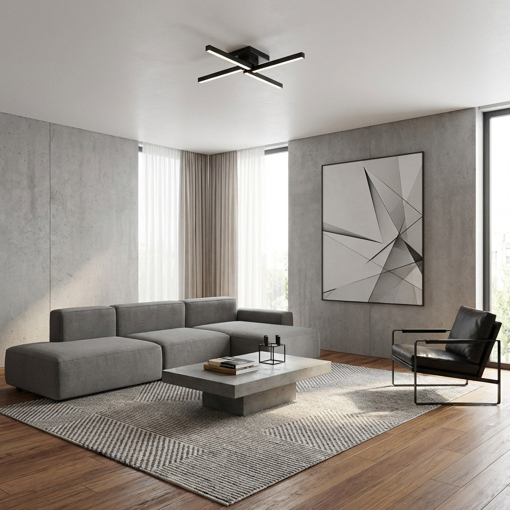 Maud AC LED Semi-Flush Mount