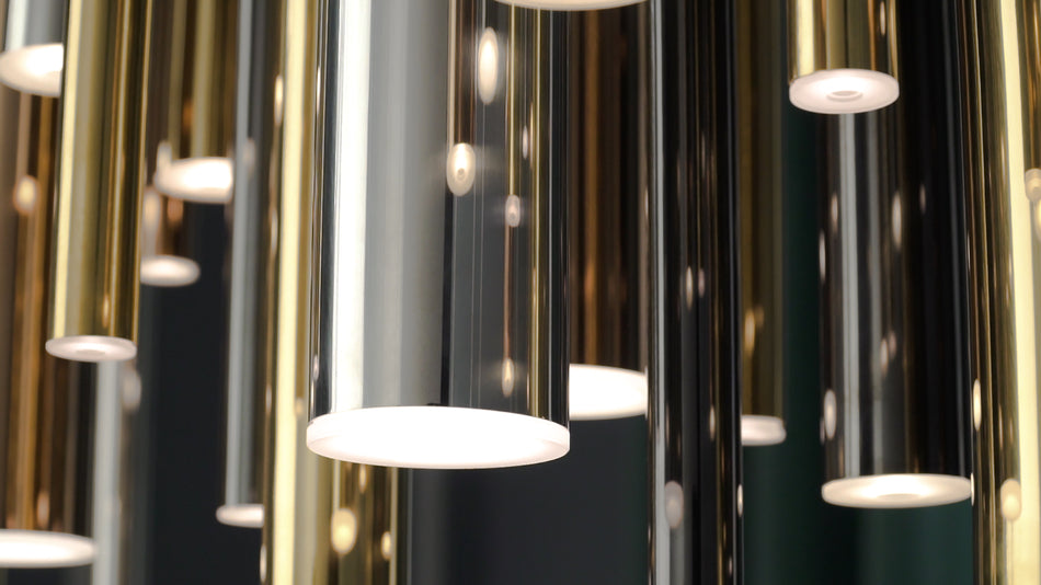 Flute-Linear Pendant by ET2