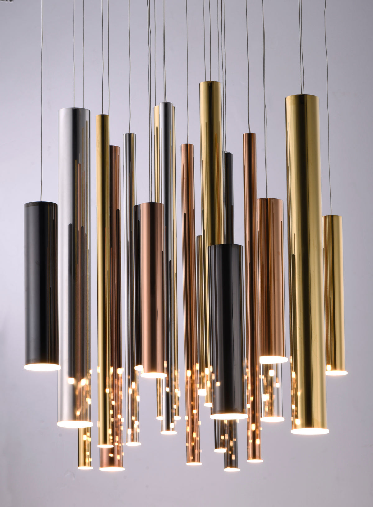 Flute-Multi-Light Pendant by ET2