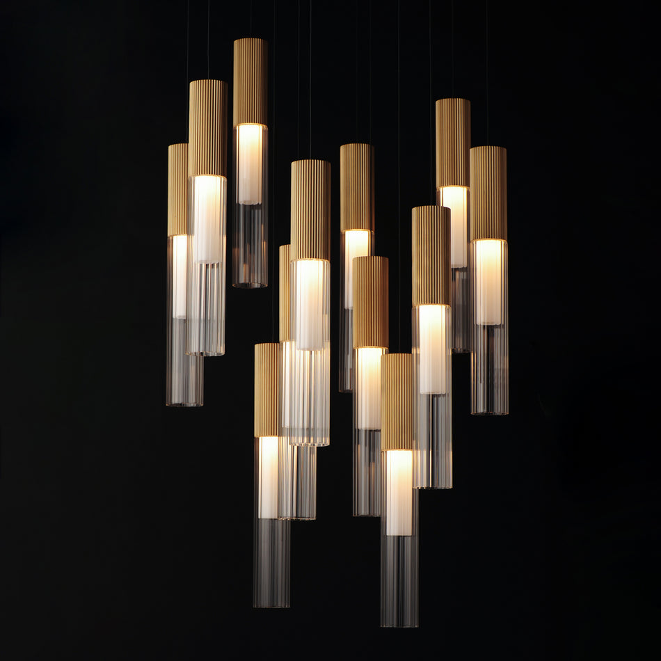 Reeds-Multi-Light Pendant by ET2