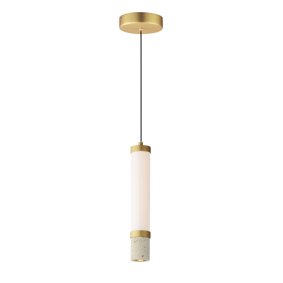 Travertine-Single Pendant by ET2