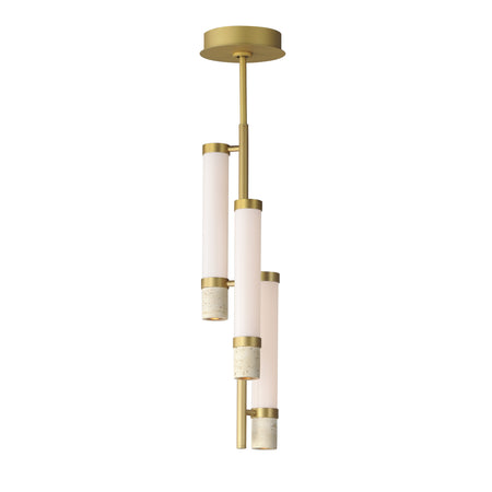 Travertine-Multi-Light Pendant by ET2