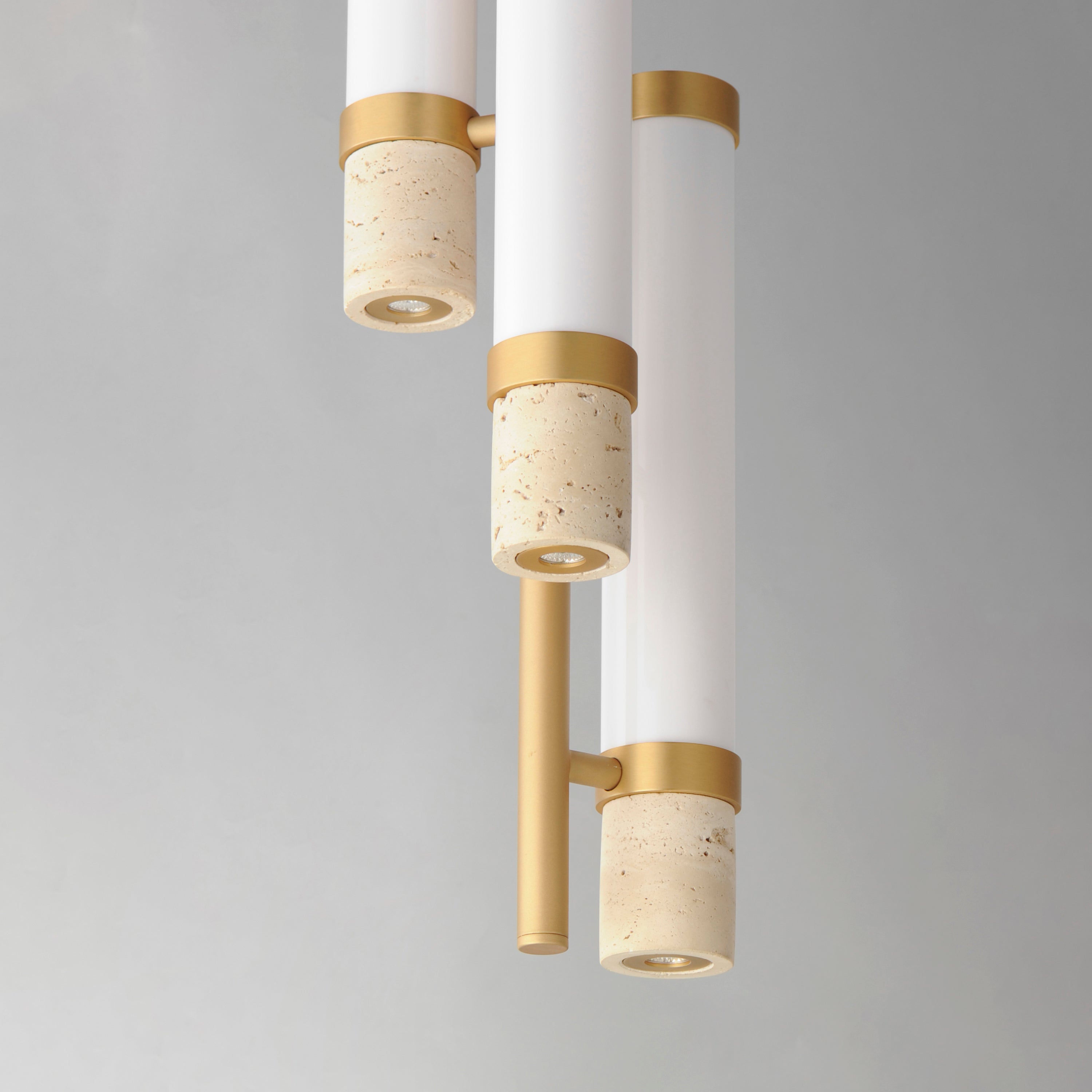 Travertine-Multi-Light Pendant by ET2