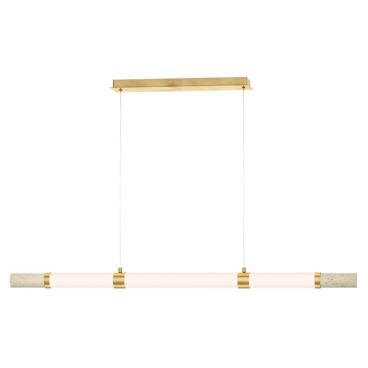 Travertine-Linear Pendant by ET2