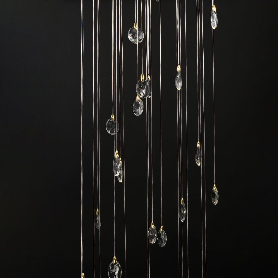 Pebble-Multi-Tier Chandelier by ET2