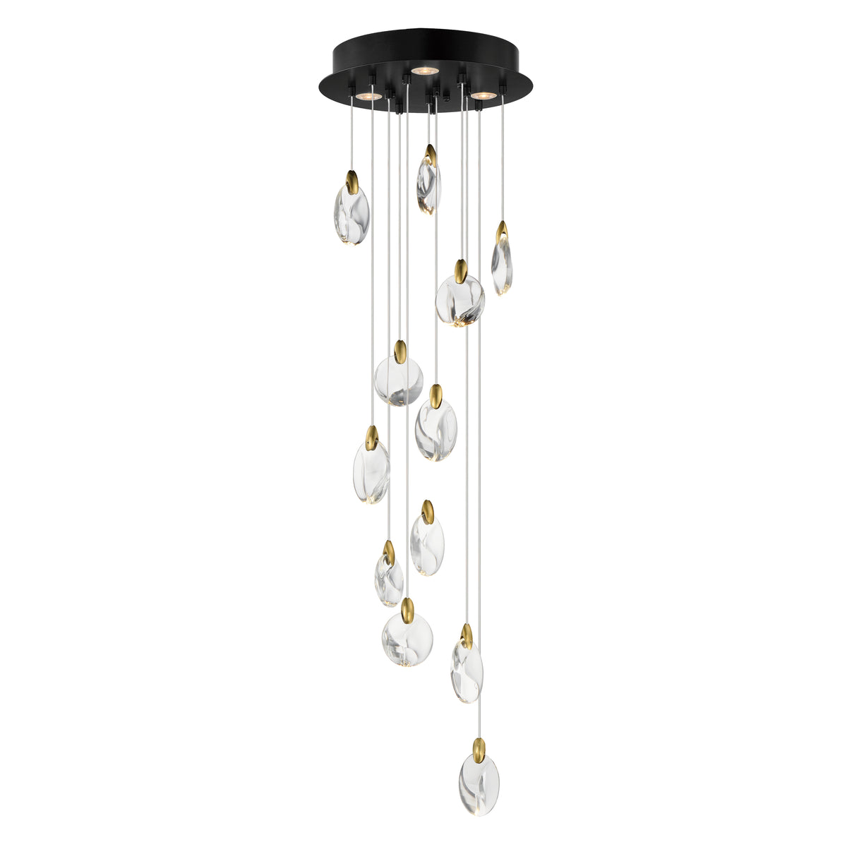 Pebble-Multi-Light Pendant by ET2