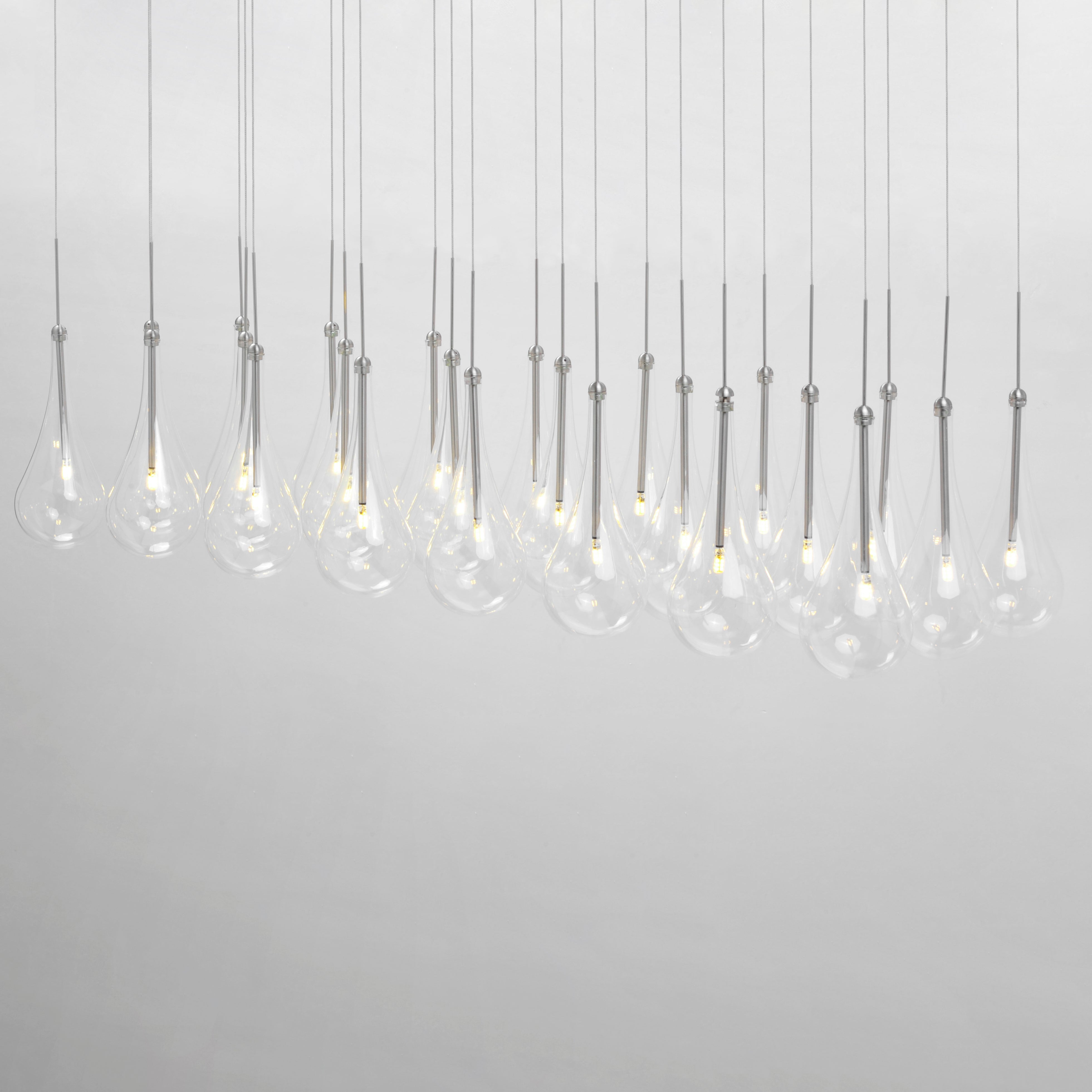 Larmes LED-Linear Pendant by ET2