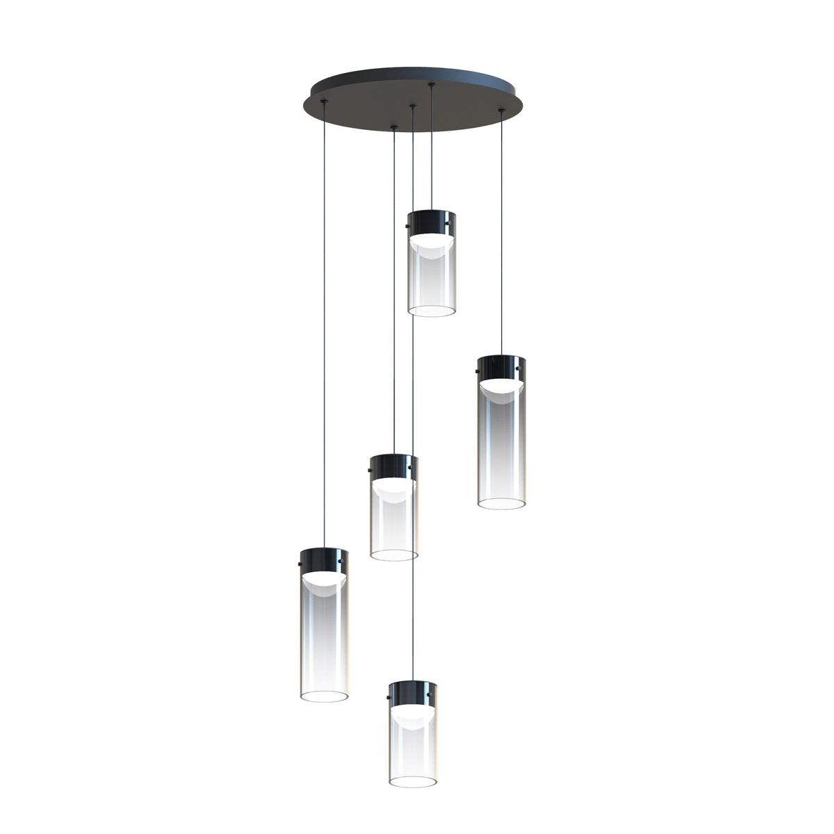 Highball-Multi-Light Pendant by ET2