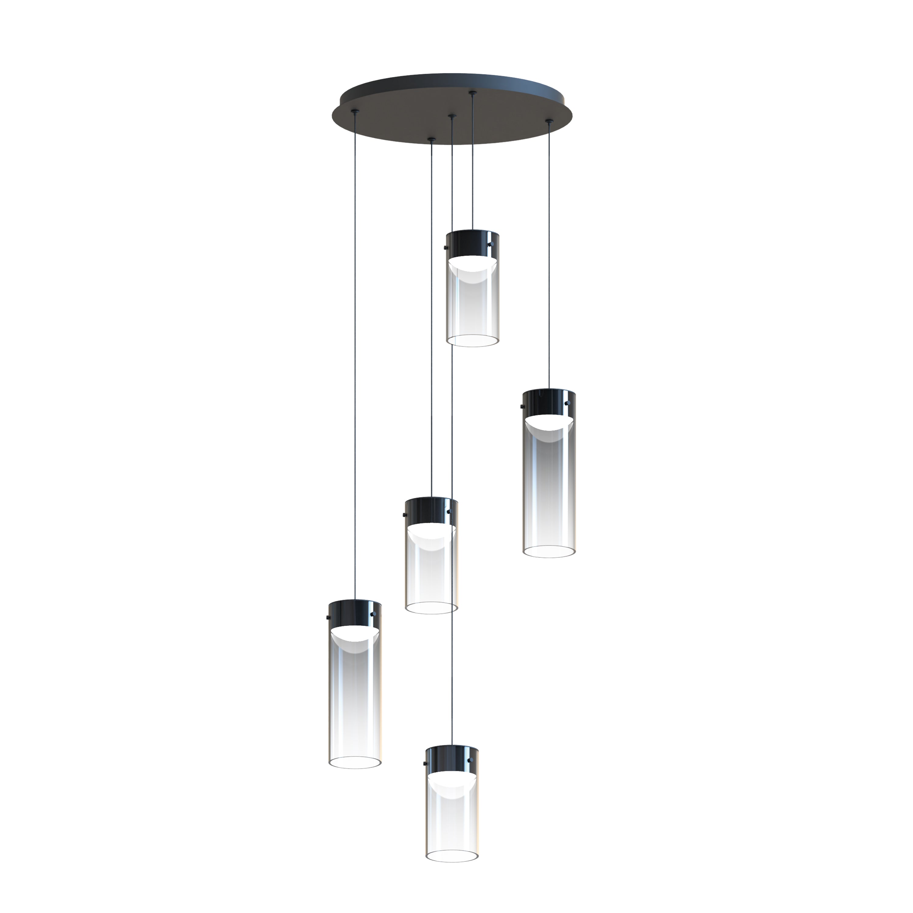 Highball-Multi-Light Pendant by ET2