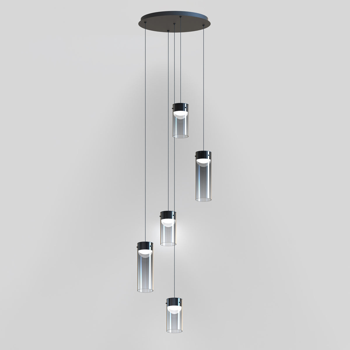 Highball-Multi-Light Pendant by ET2