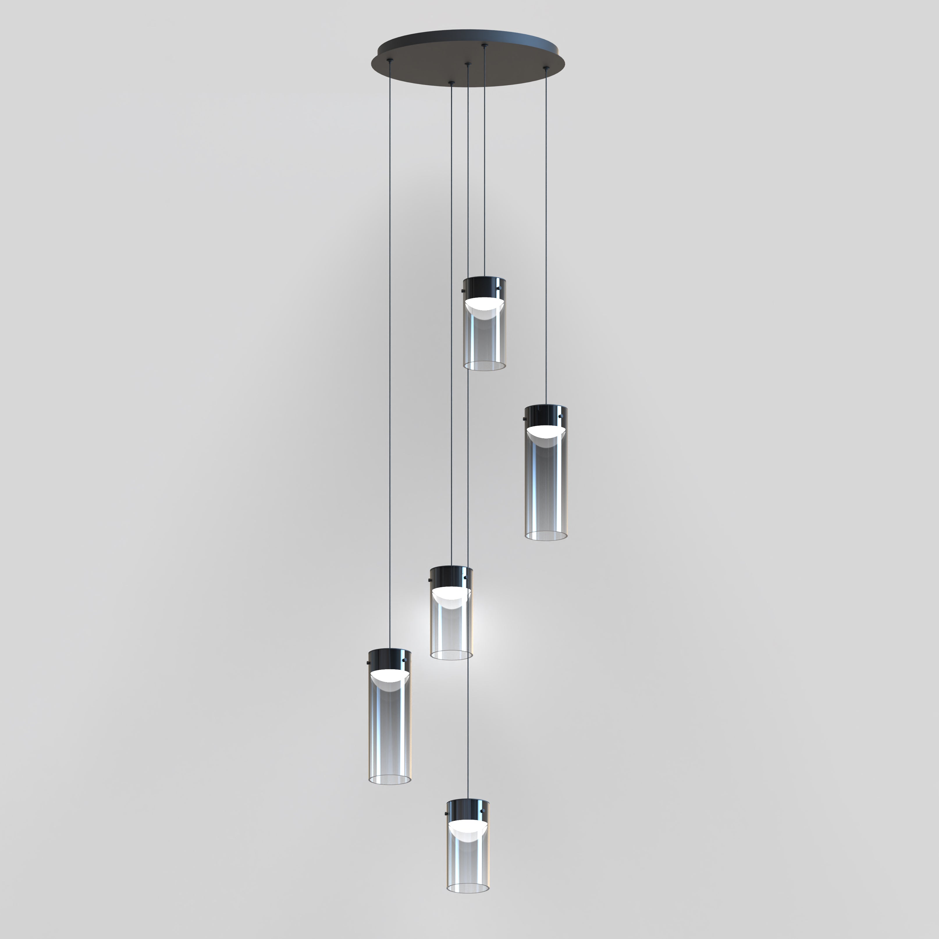 Highball-Multi-Light Pendant by ET2