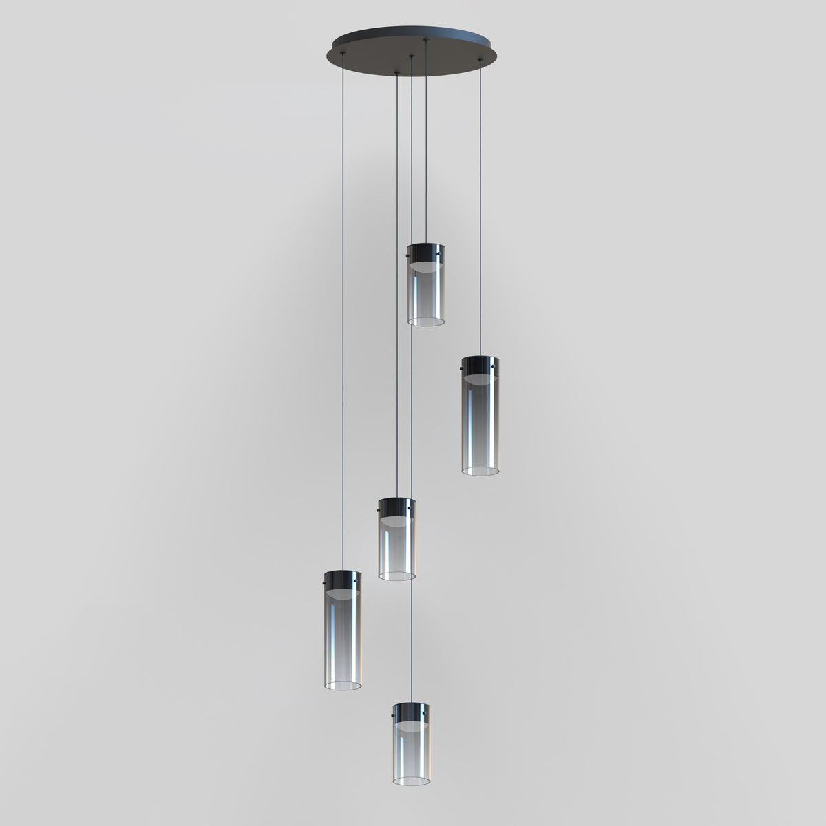 Highball-Multi-Light Pendant by ET2