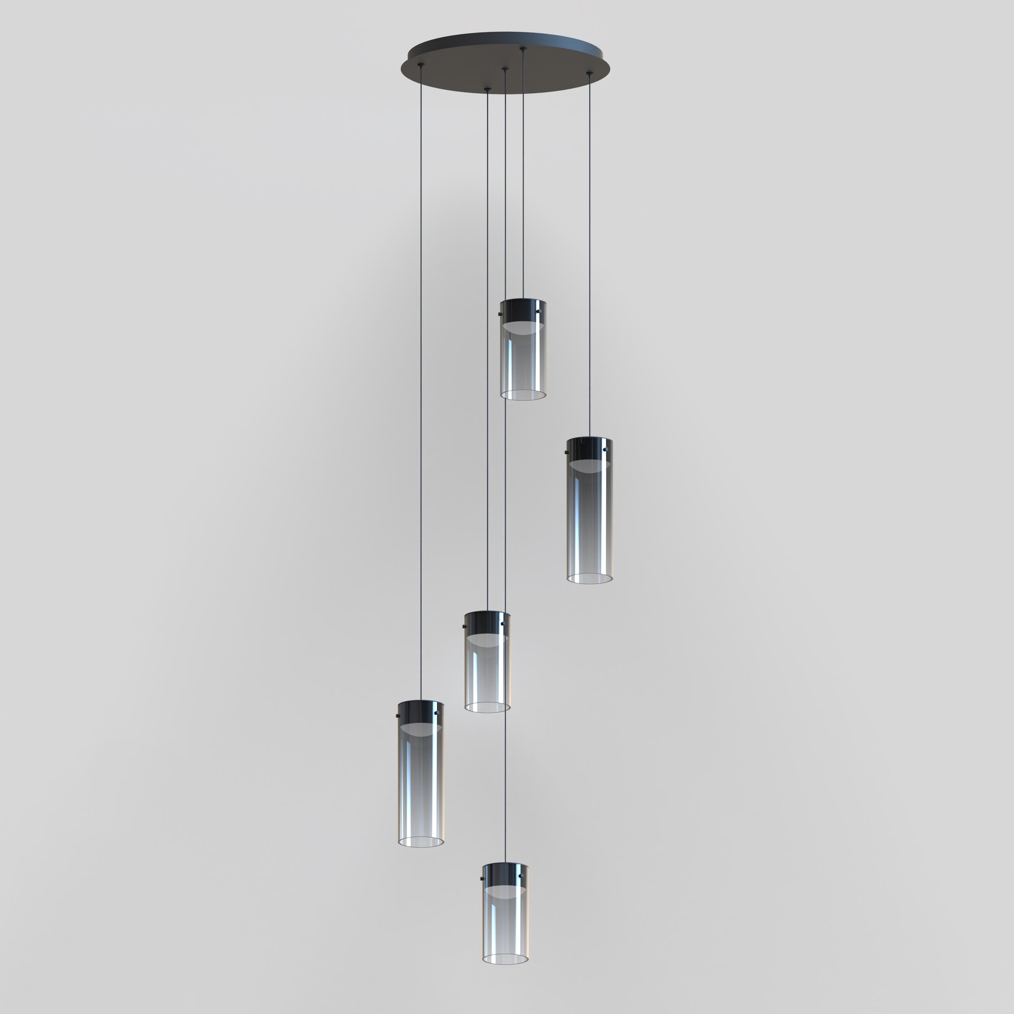 Highball-Multi-Light Pendant by ET2