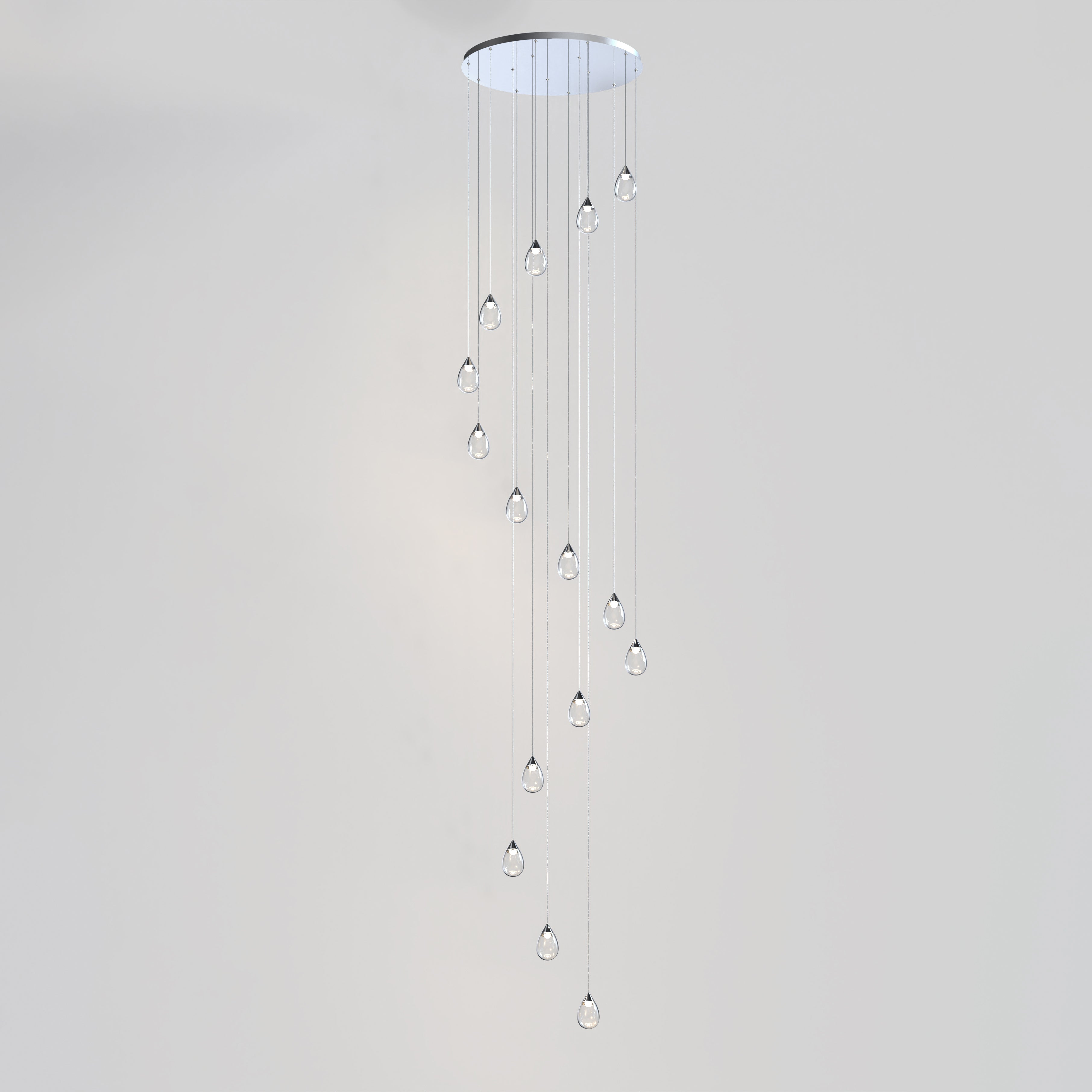 Dewdrop-Multi-Light Pendant by ET2