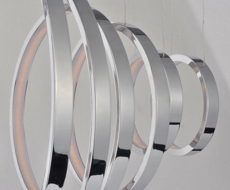 Hoops LED-Linear Pendant by ET2