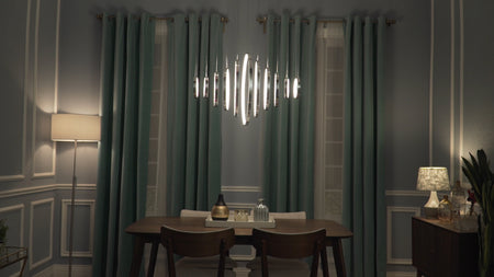 Hoops LED-Linear Pendant by ET2