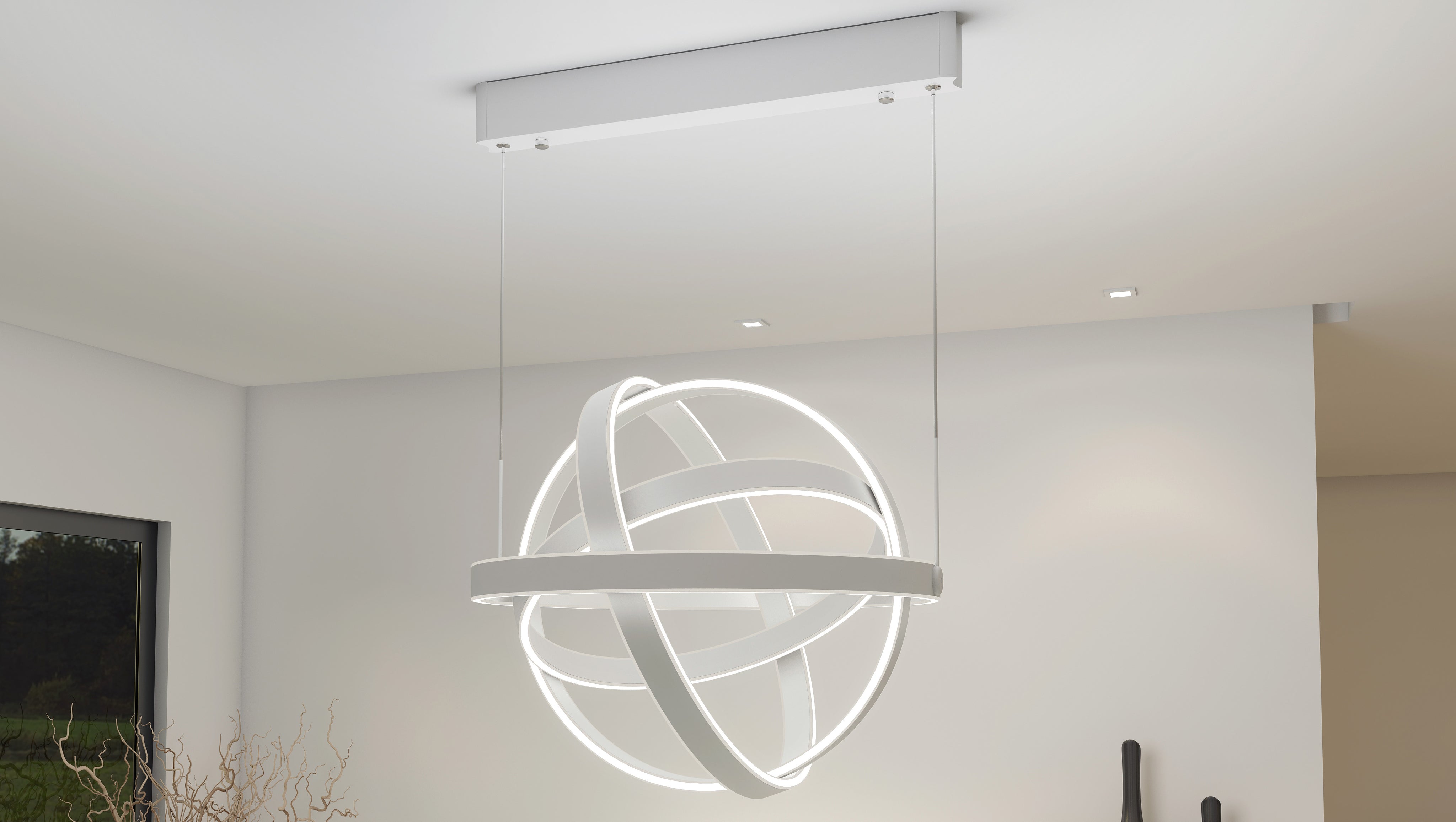 Gyro LED-Single Pendant by ET2