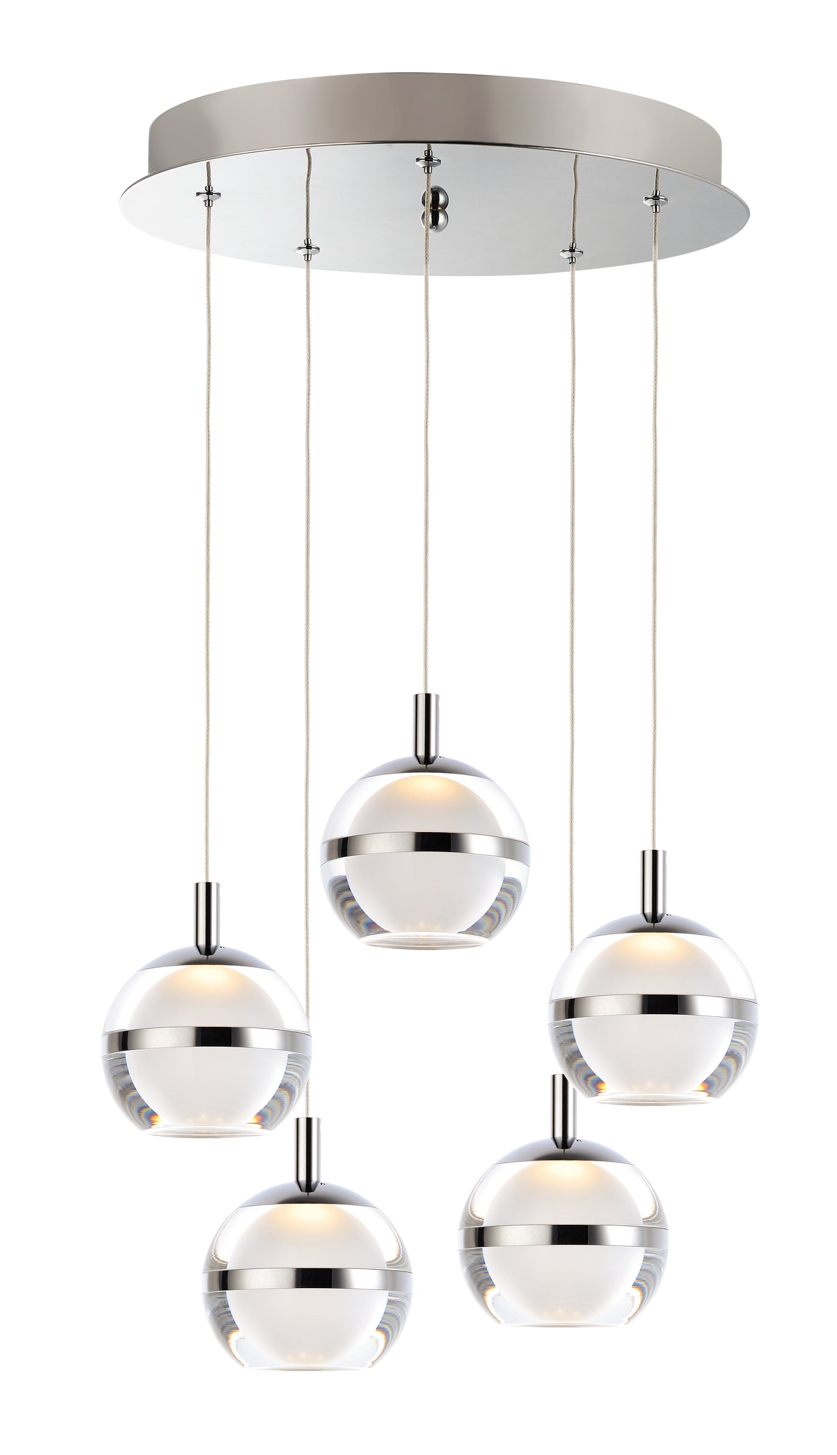 Swank-Multi-Light Pendant by ET2