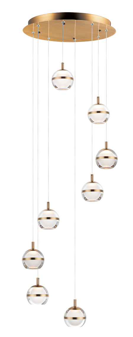 Swank-Multi-Light Pendant by ET2