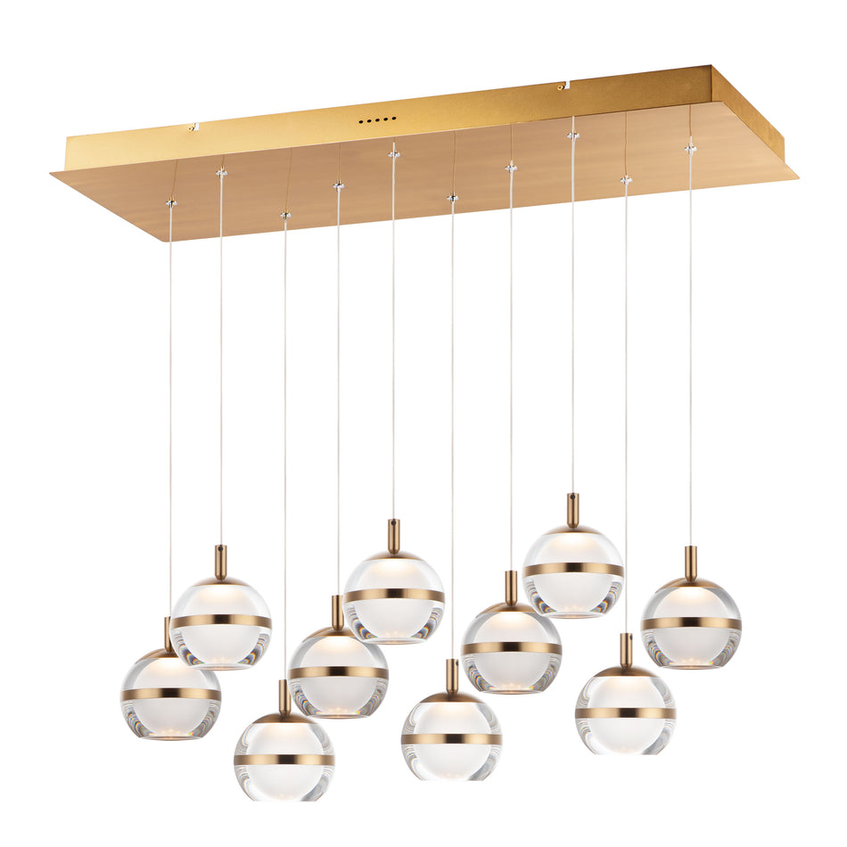 Swank-Multi-Light Pendant by ET2