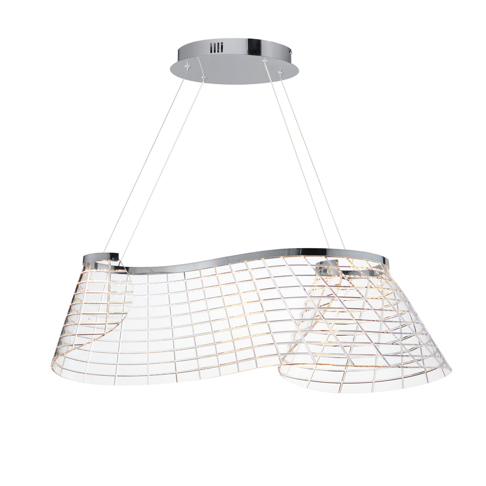 Tartan-Linear Pendant by ET2
