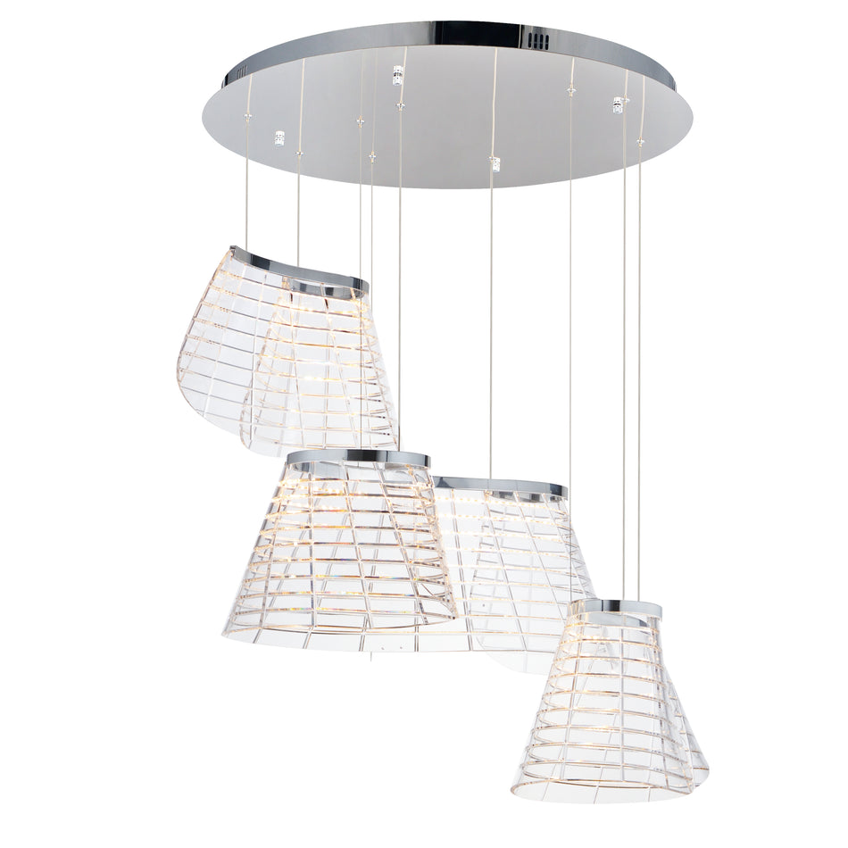 Tartan-Multi-Light Pendant by ET2