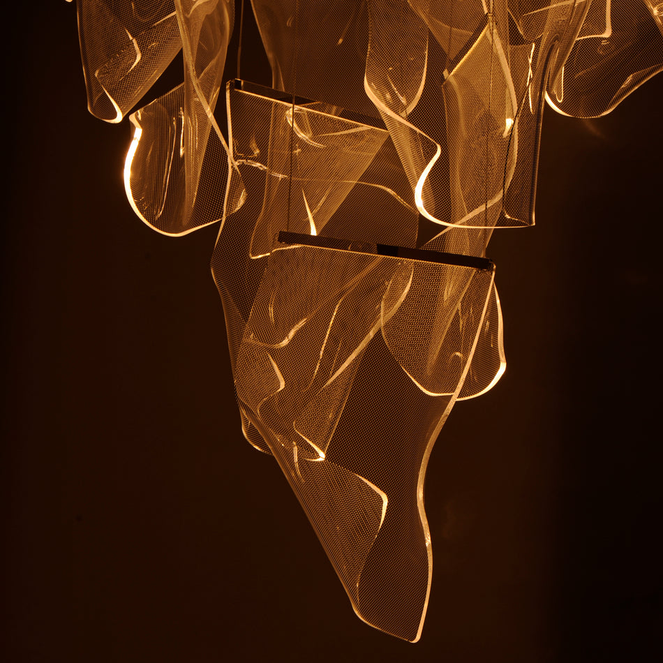 Rinkle-Multi-Light Pendant by ET2