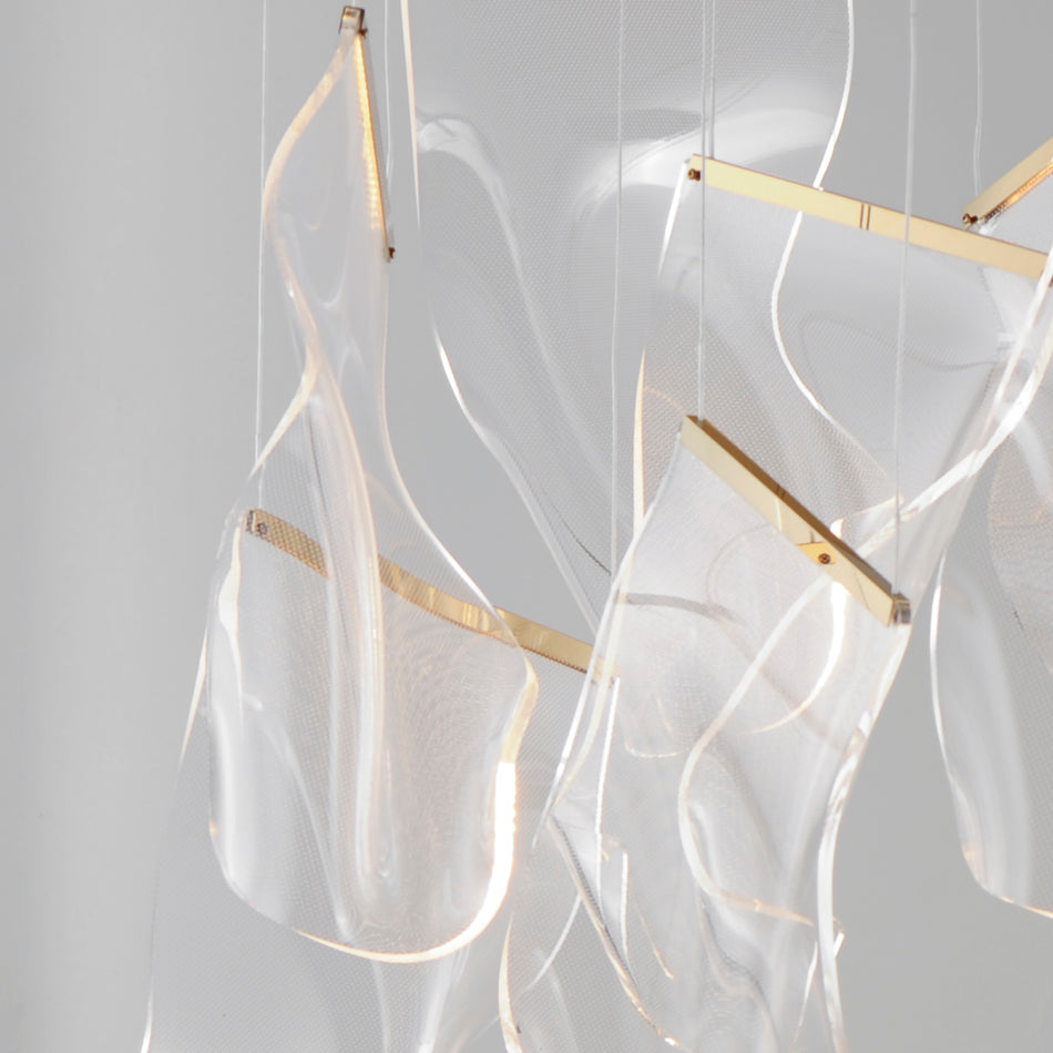 Rinkle-Multi-Light Pendant by ET2